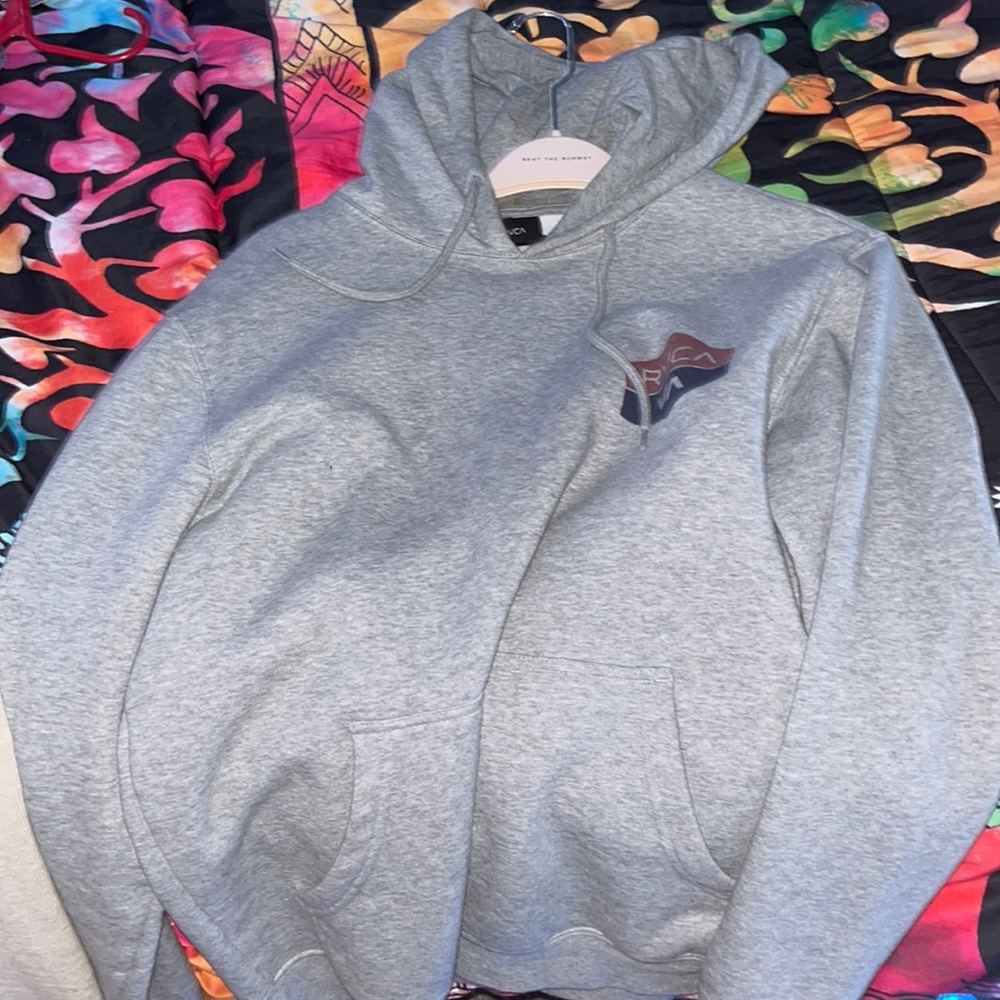 Rvca mens medium hoodie